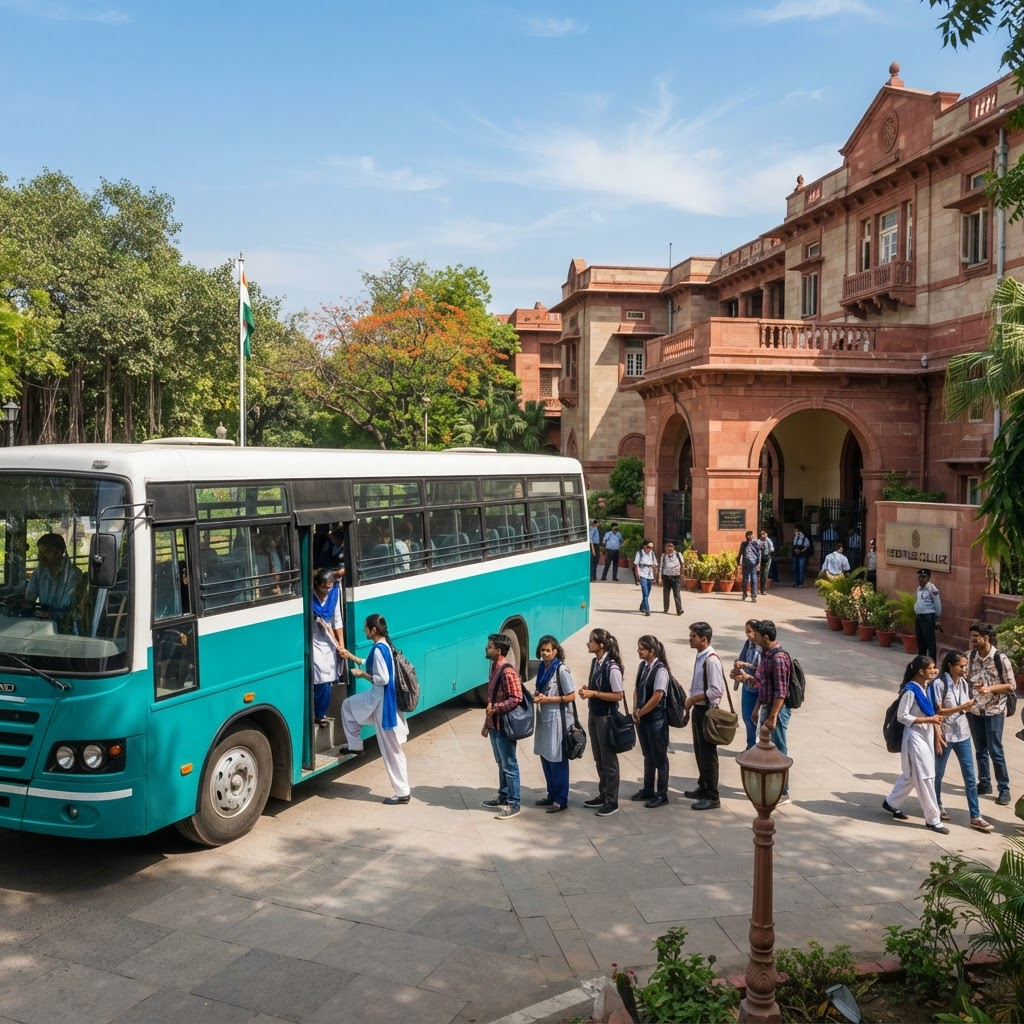 Institute transport bus service